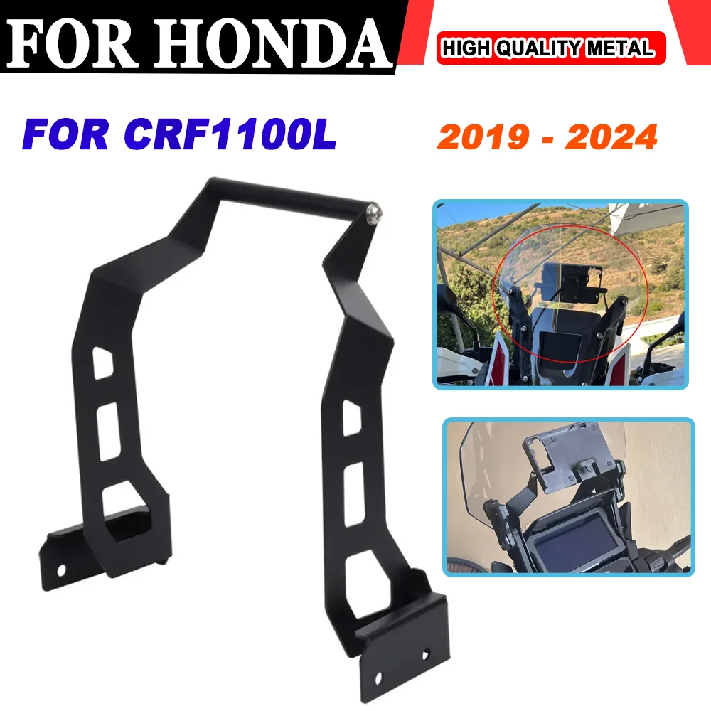 

Motorcycle Accessories Mobile Phone Stand Holder GPS Navigation Bracket For HONDA CRF1100L TWIN ADVENTURE SPORTS 2019 - 2024