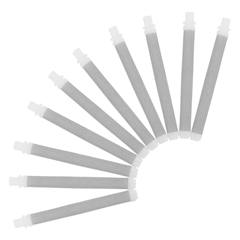 

10 Pcs Paint Sprayer Filters Airless Mesh Screen Accessories Replacement Strainer Universal Compatibility Efficient Filtration