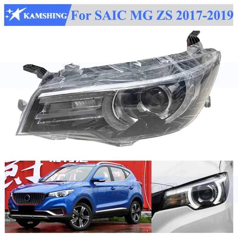 Kamshing 10/11 lines For SAIC MG ZS 2017 2018 2019 Front bumper head light lamp head lamp light headlamp