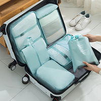 6-Piece Travel Organizer Set, Luggage Packing Cubes, Various Sizes, Portable  Solutions For Clothes, Underwear, Socks Etc - Idea