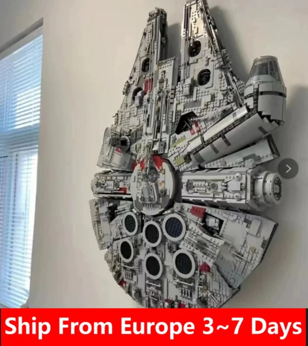 Birthday Christmas Gifts 83226 The Large Millennium Ship Falcon Building Blocks Compatible 75192 05132 Toys For Kids XQ003 81085