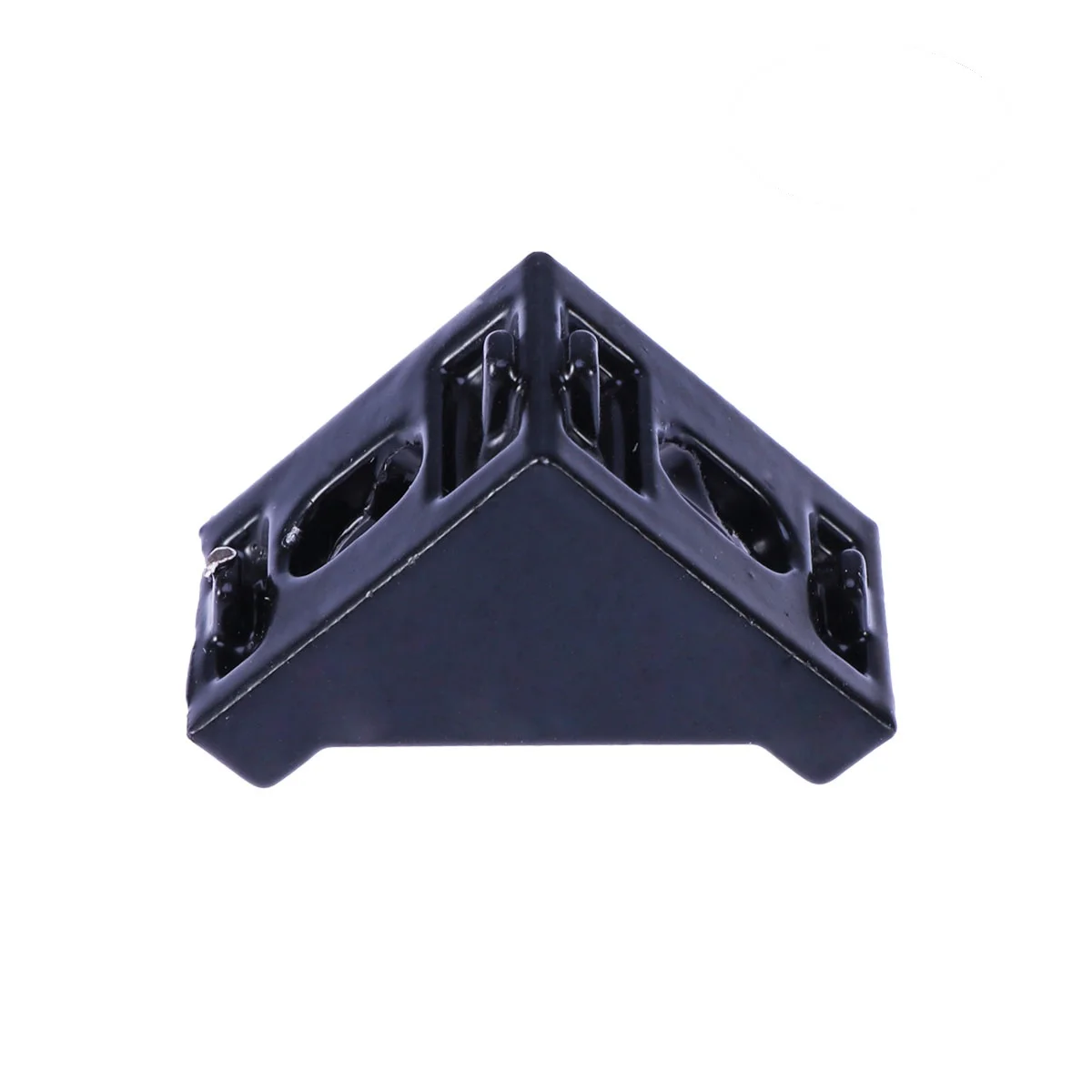 

20pcs Black Corner Code 90 Degree Aluminum Extrusion Brackets Connectors For 2028 Series Industrial Frame 3D Printer Cnc