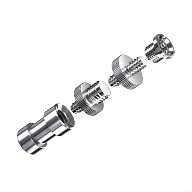 H7JF 1 SET METAL 1/4 "мужского до 1/4" или 3/8 "мужской резьбовой адаптер 1/4 или 3/8 дюйма с двойным мужским винтовым адаптером