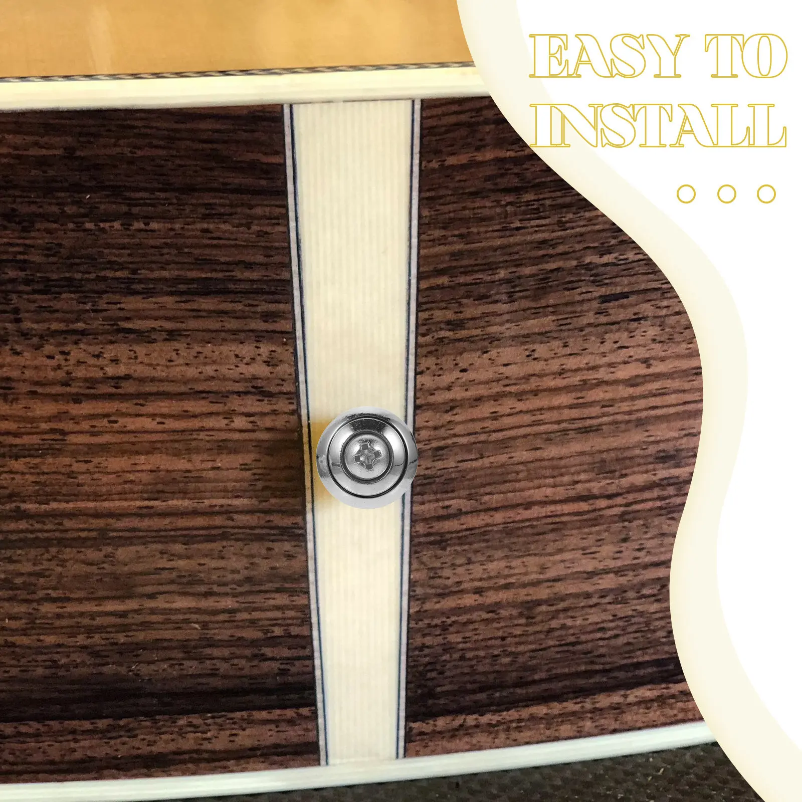 5 pièces de boutons de verrouillage pour sangle de guitare en métal de qualité professionnelle, système de verrouillage sécurisé, surface à prise confortable pour guitares électriques et acoustiques