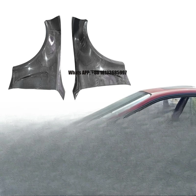 

Customized Car Performance Black Car Front Side Carbon Fiber Fender for BMW E82 Carbon Fibre Fender Upgrade