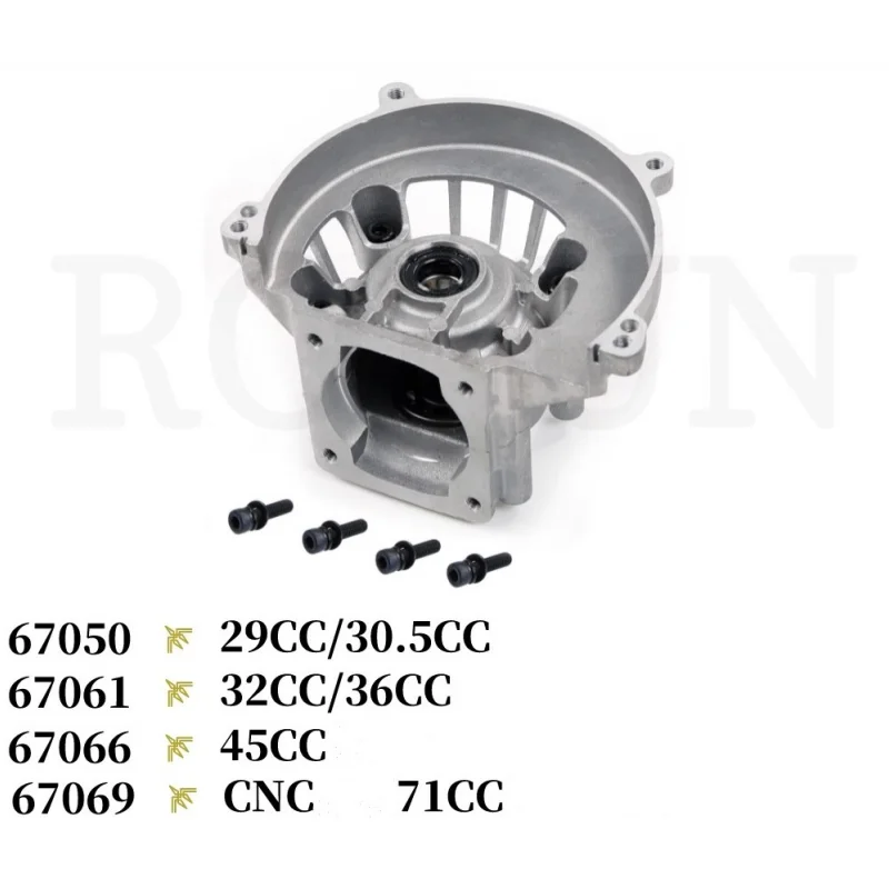 ROFUN 4 Bolt 29cc 30.5cc 32cc 36cc 45cc 71cc Crankcase