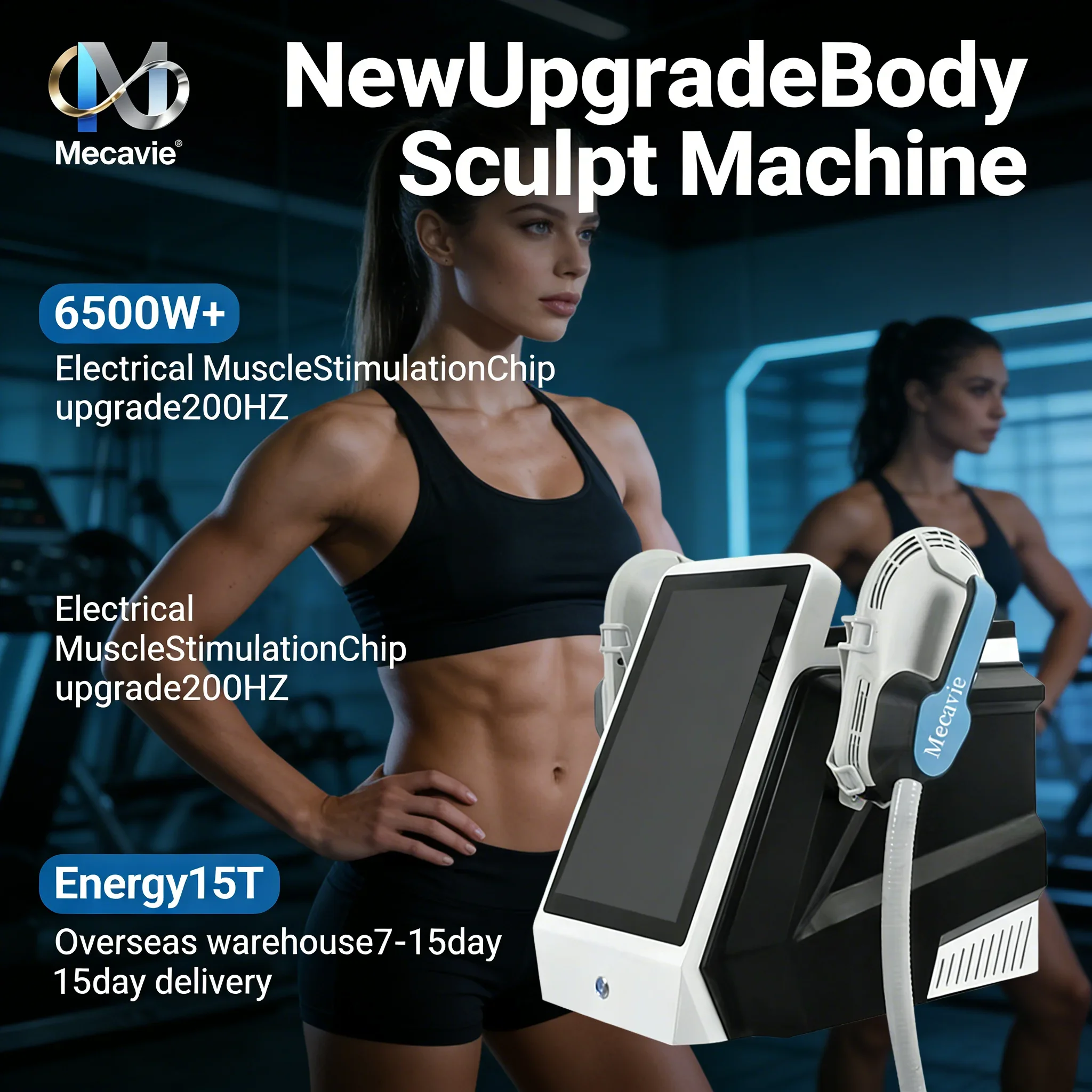 Pro RF 6500W HI-EMT Electromagnetic Machine Fat Removal Electromagnetic Body Slimming Muscle Stimulate Build Muscle Portable