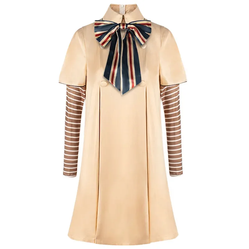 2025 New M3gan Cosplay Costume Megan Dress Ai Doll Robots Skirt Socks Horrible Movie Coat ★ ★ ★ hh