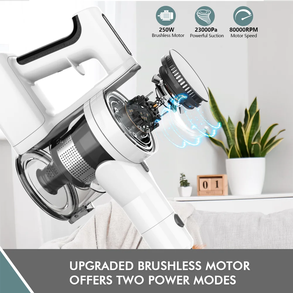 Teendow Home Upright Stick Vacuum Cleaners Suction Electric Floor Cyclone Handheld Cordless Vacuums for Car Home