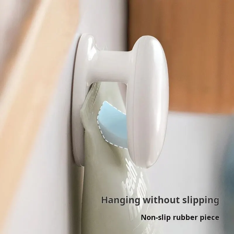 Toothpaste Shelf No-Punch Wall Mounted Cleanser Squeezer Bathroom Bathroom Wall Organizer Clip