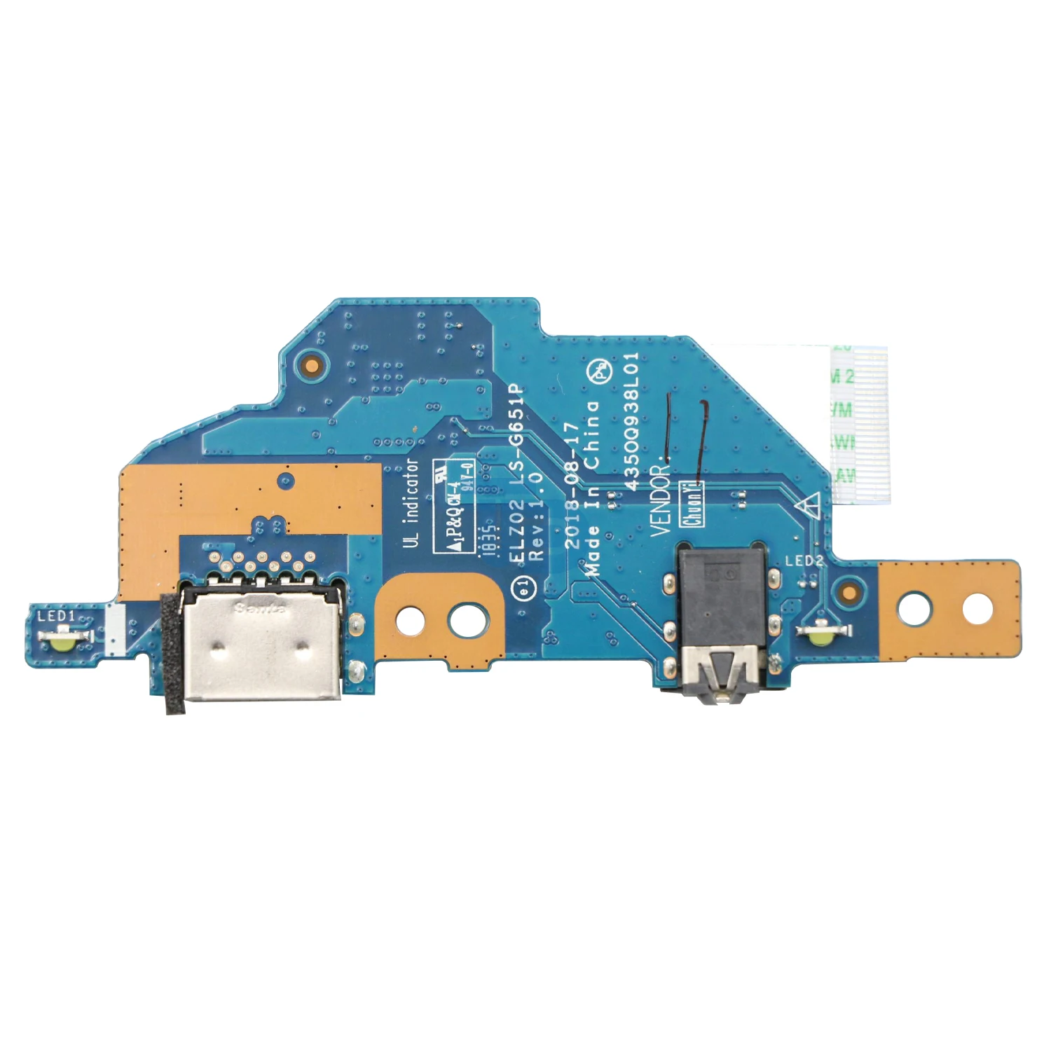 5C50S24873 Koflyx new gadgets for lenovo ideapad S530-13IWL S530-13IML IO Board C 81J7 w/FFC