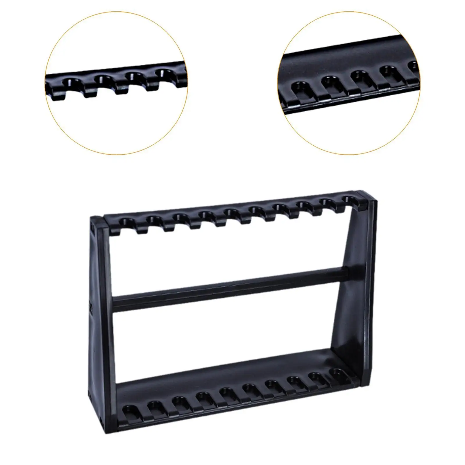 Miniature Anime Sword Holder Ten Slot Exhibition Stand Portable Simulated Sabre Storage Container Katanas Model Rack for Room