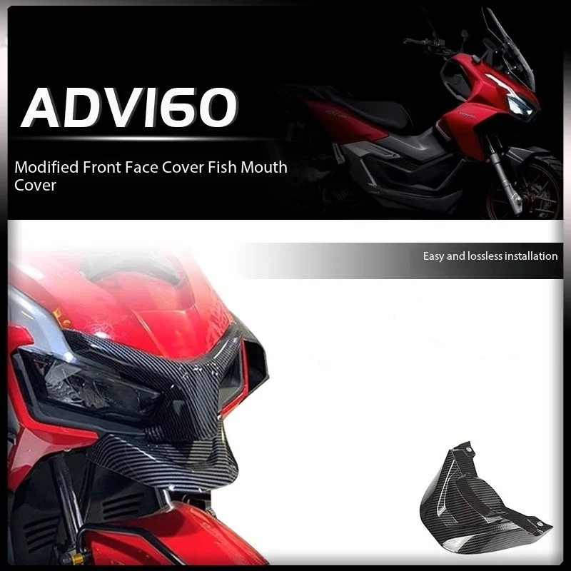 

Motorcycle Front Fender Mount Holder Wheel Cover Beak Nose Cone Extension For HONDA X-ADV160 Modification Accessories