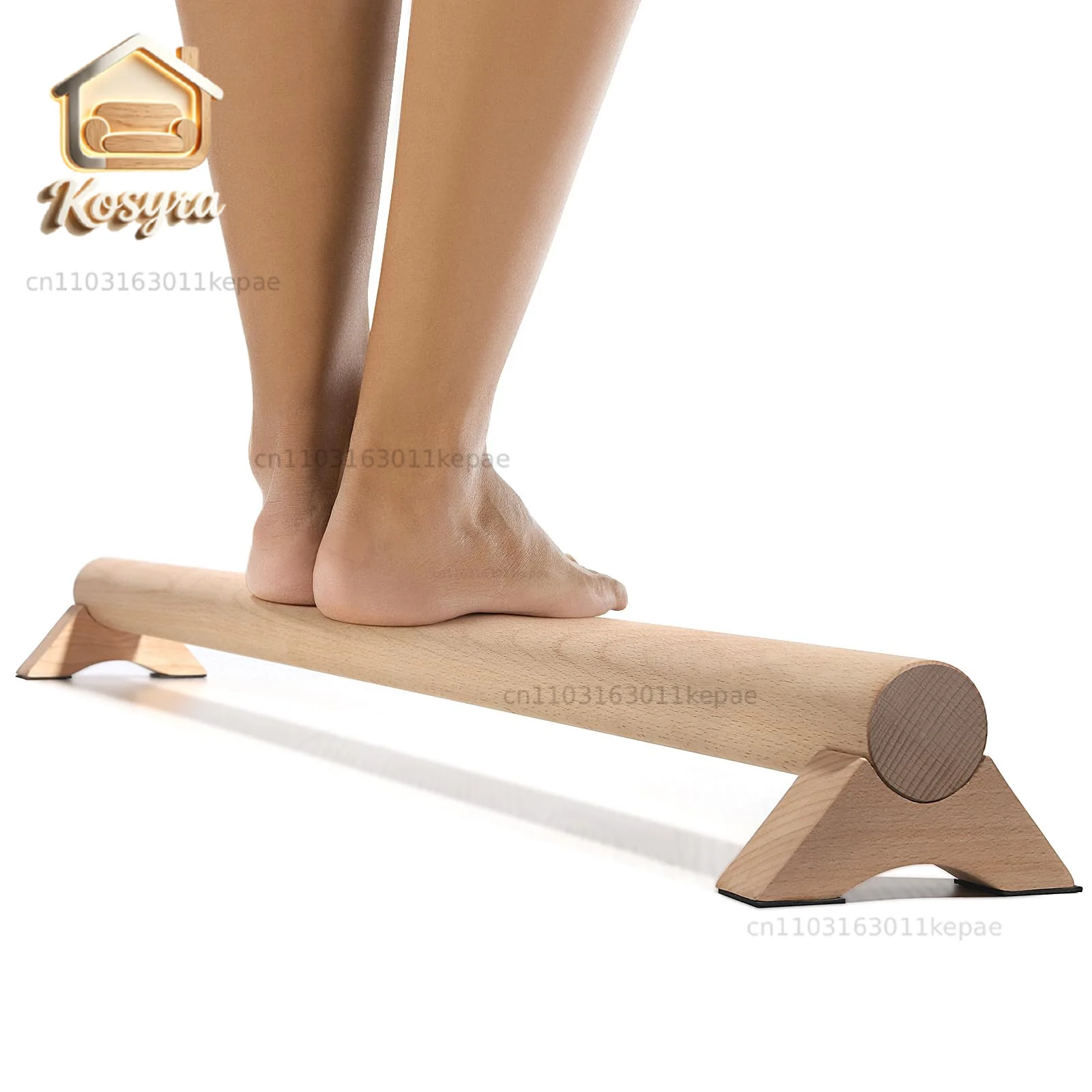 Cross-border Wooden Balance Bar Foot Stretch Board Set Russian Stand Strength Training Ballet Single Leg Balance Board