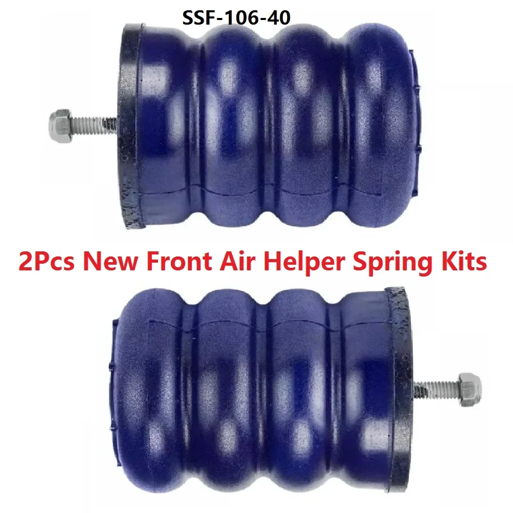 2Pcs New Front Air Helper Spring Kits SSF-106-40 SSF-106-47 for Mercedes-Benz Sprinter 2500 3500 Ford E-150 E-250 E-350 E-450