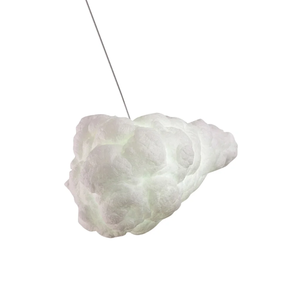 Creative Cloud Shape LED Pendant Lamp Fashion Cloth Decorative Ceiling Light for Home Restaurant Bar Cafe (without Ground Wire)