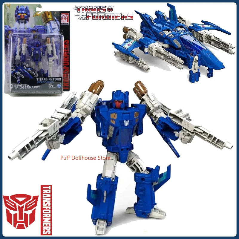 In stock Transformers G Series Titan Returns D Class Trigger Anime Character Action Figure Model Toy Promotional Gift Collection