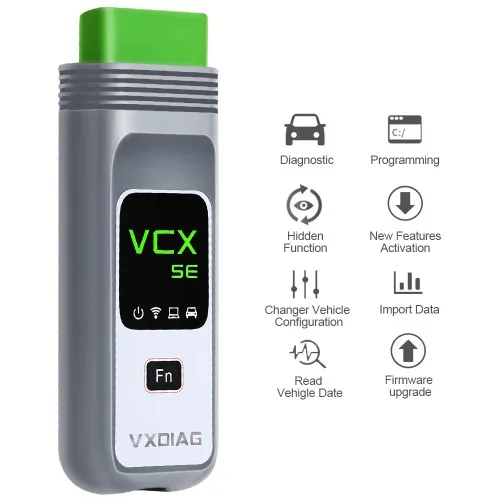 VXDIAG VCX Se Professional Automotive OBD2 Scanner CAN-FD DoIP Diagnostic Tool for Multi Vehicle Brand