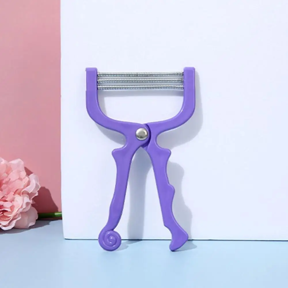 Skin Care Handheld Safety Hair Epilator Roller Spring Thread Depilator Facial Hair Remover Tool Spring Threading Stick