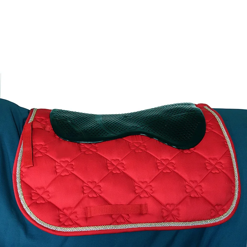Horse Riding Equestrian Anti-slip Silicone Saddle Pad Shock Absorption Pad