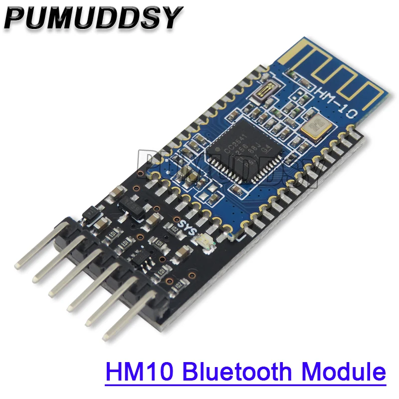 1 szt. Transparentny Port szeregowy modułu Bluetooth 4.0, HM-10 z tłumaczem poziomu logiki