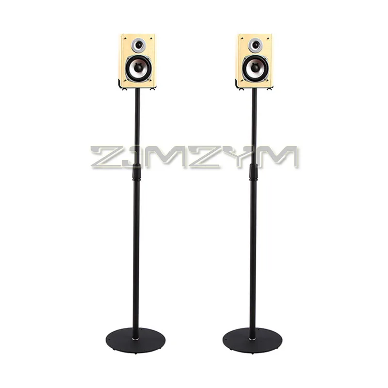 75-140cm Adjustable Speaker Stand Universal Floor Stand Surround Frame Home Theater Speaker Bracket For Satellite Speakers