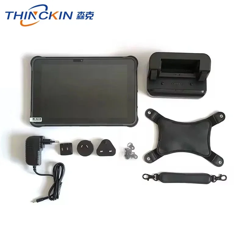 8-Inch NFC Fingerprint Barcode Scanner Android 8G+128G Industrial Tablet PC IP67 Rugged 4G Waterproof Phone Case USB Type C New