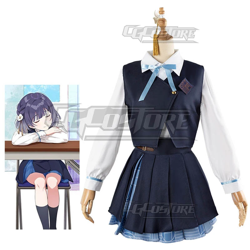 Gakuen iDOLM@STER Misuzu Hataya Cosplay Costume Anime Dresses Christmas Halloween Free shipping CG1754WMY