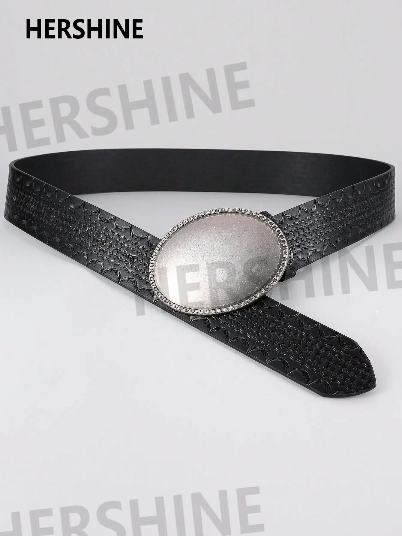 حزام خصر منقوش على الموضة للسيدات من HERSHINE، طراز بوهيمي قديم، إكسسوار عيد الميلاد بسيط ومتين ومتين للاستخدام الخارجي #4