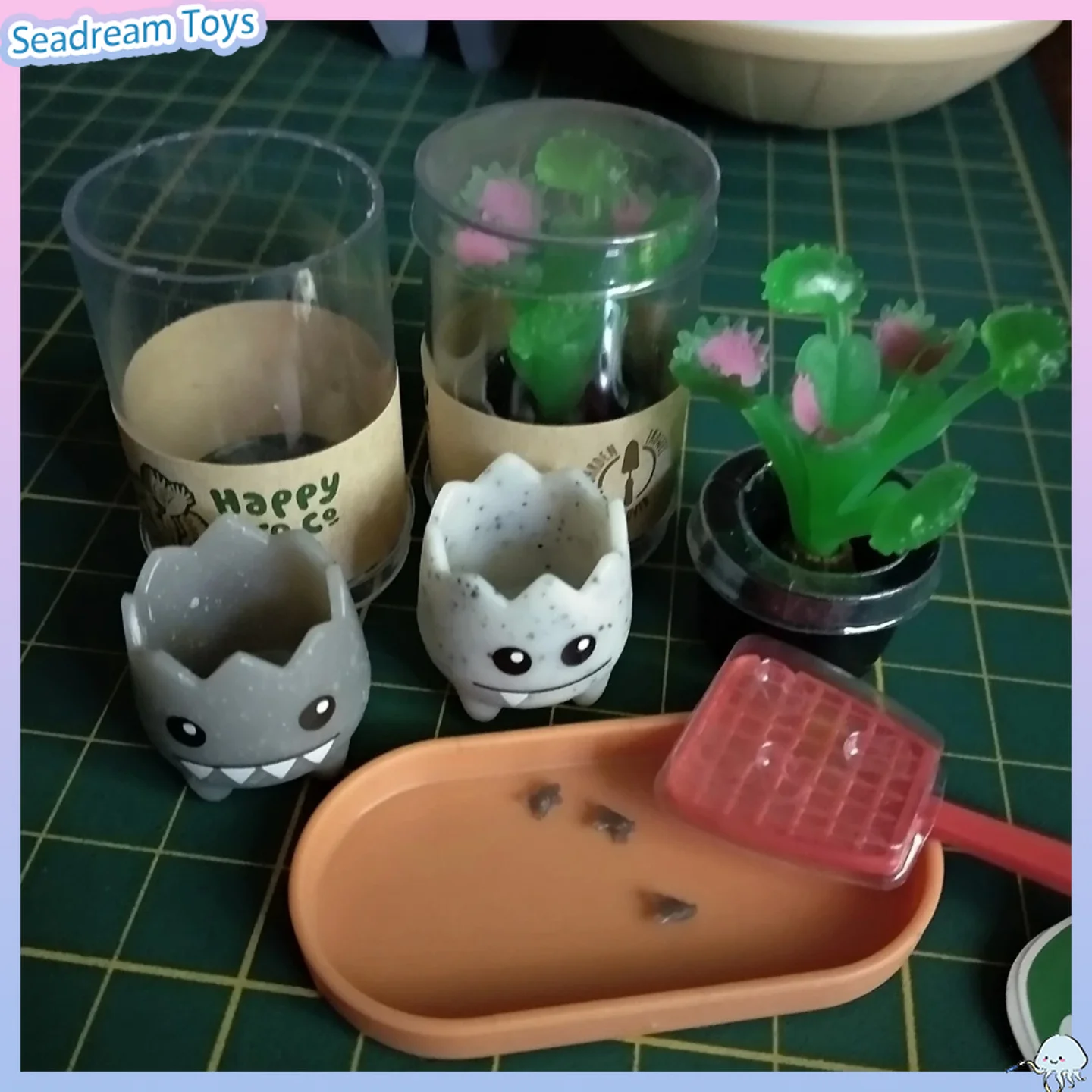 Authentic MGA's Miniverse Make It Mini Nature Series 3 Surprise Blind Capsule DIY Handmade Mini Potted Plant Model Kit Gift