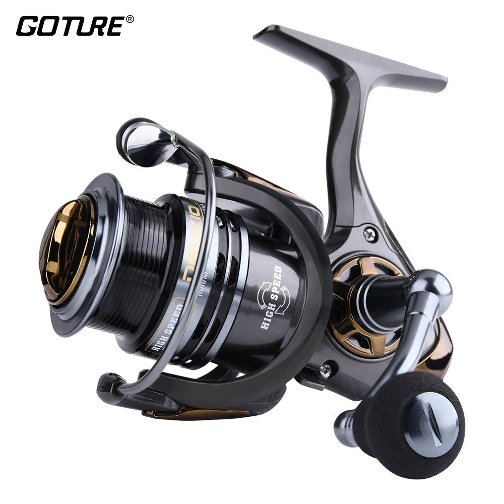 Goture High Speed Spinning Reel 2000 3000 5000 8KG Max Drag 7.1:1 Gear Ratio Fishing Reel Spinning Wheel Coil for Carp Bass Fish