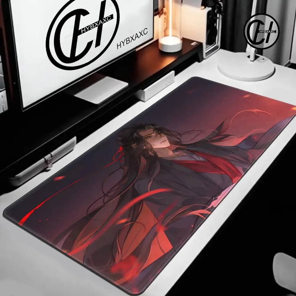 لوحة ماوس كبيرة على شكل رسوم متحركة من Mo Dao Zu Shi MDZS، لوحة ماوس ألعاب الكمبيوتر من Grandmaster of Demonic Cultivation، سجادة مكتب مضادة للانزلاق