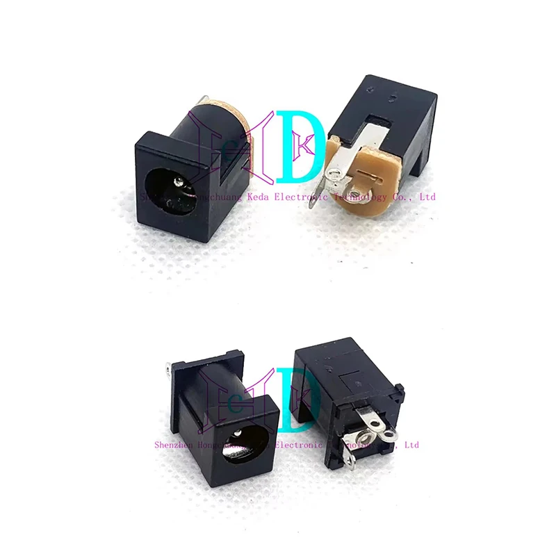 5pcs DC012 DC012A Power Socket 3.5x1.3mm 5.5x2.1mm 5.5x2.5mm DC Power Socket USB Three-Leg Direct Plug Socket Female Connector