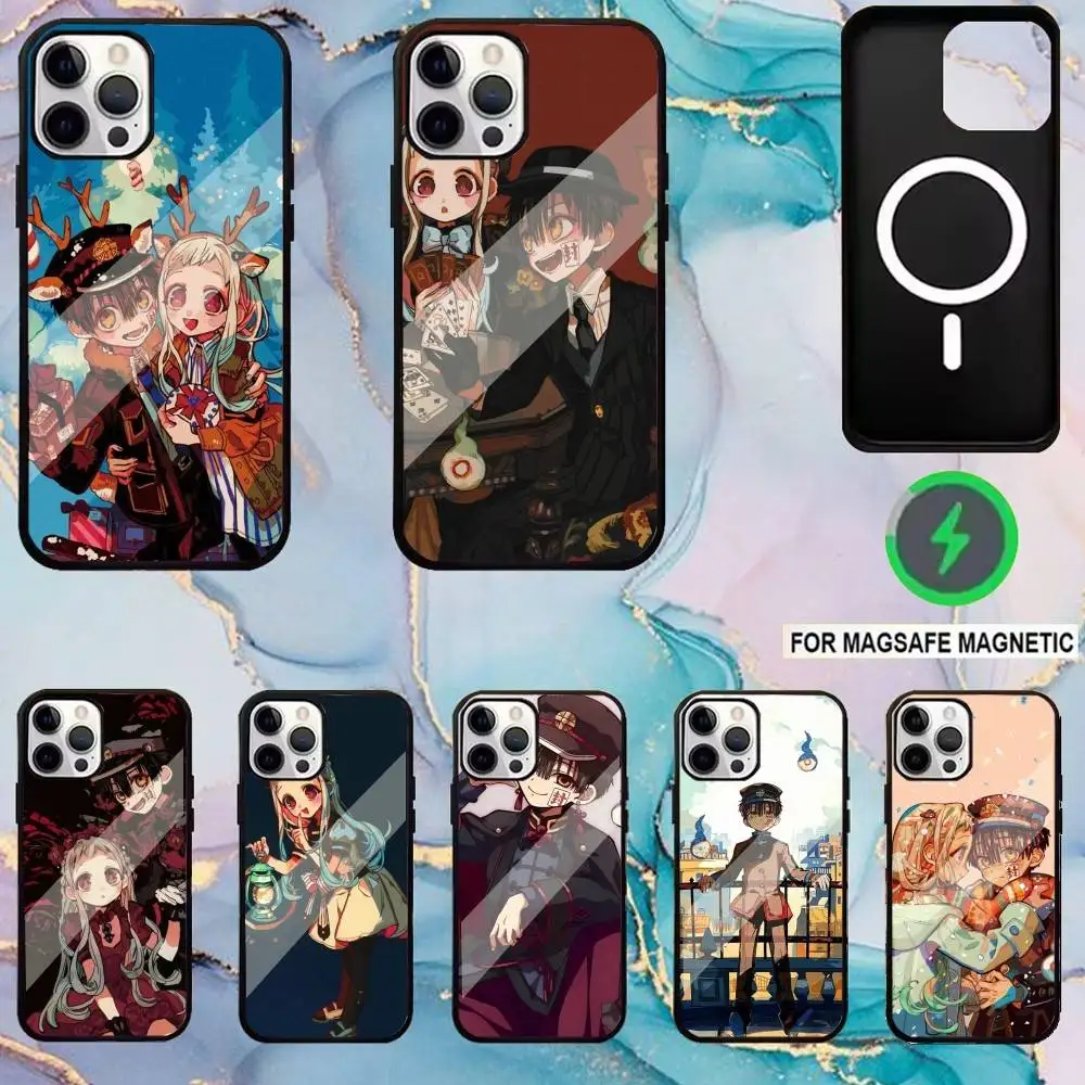 

H-Hanako Anime kun Phone Case For iPhone17,16,15,14,13,12,11 Plus,Pro Max Magnetic Magsafe Wireless Charging