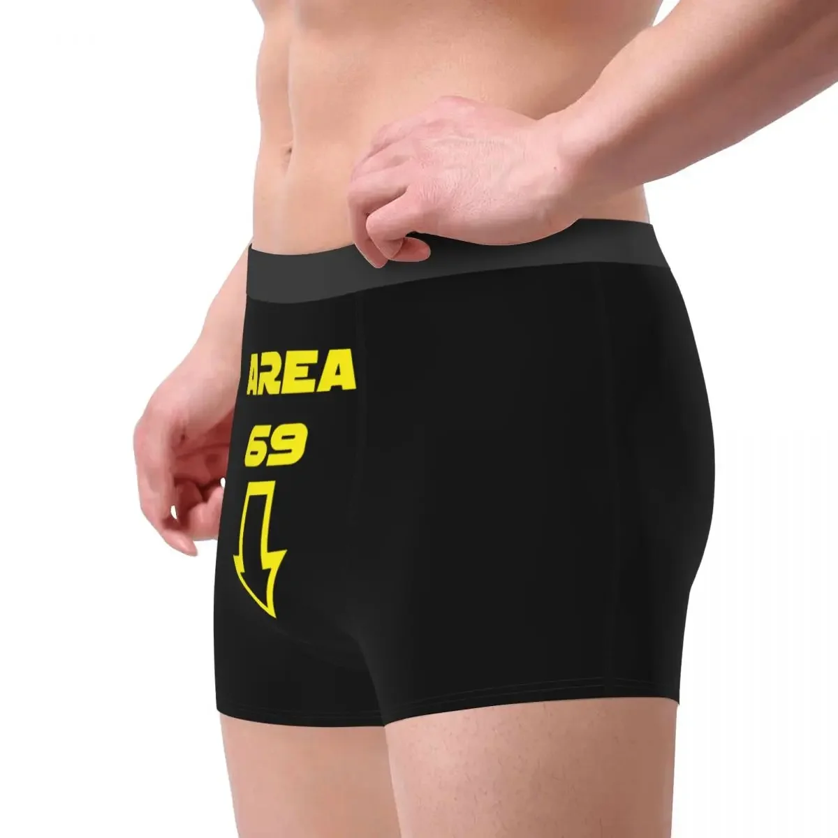 Sous-vêtements College sexy pour hommes, caleçons personnalisés, shorts respirants, culottes, zone 69