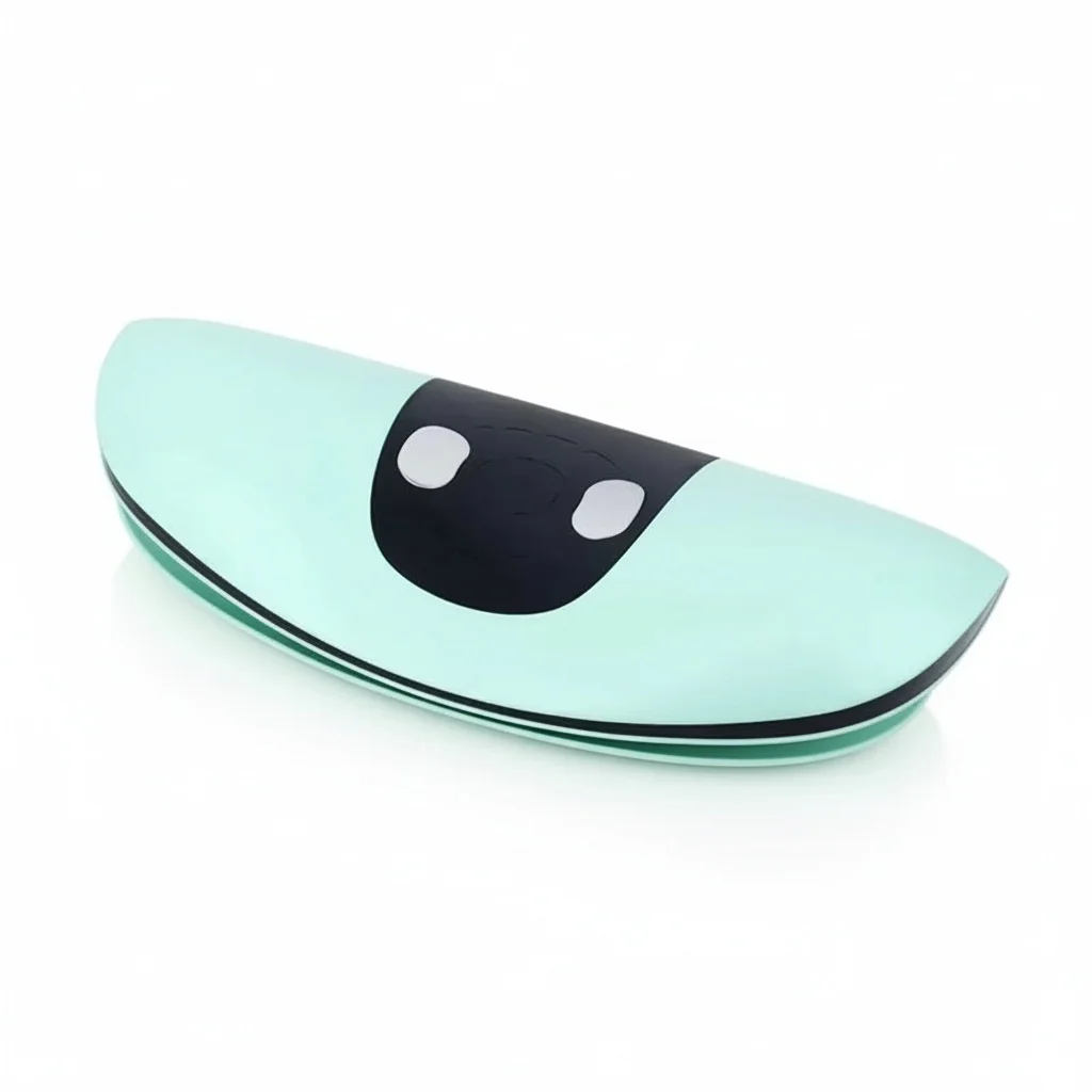 

Electric Waist Massager, ABS + PC Kneading Back Massager, Heating Traction Vibrating Lumbar Cushion Instrument, Home Office Use