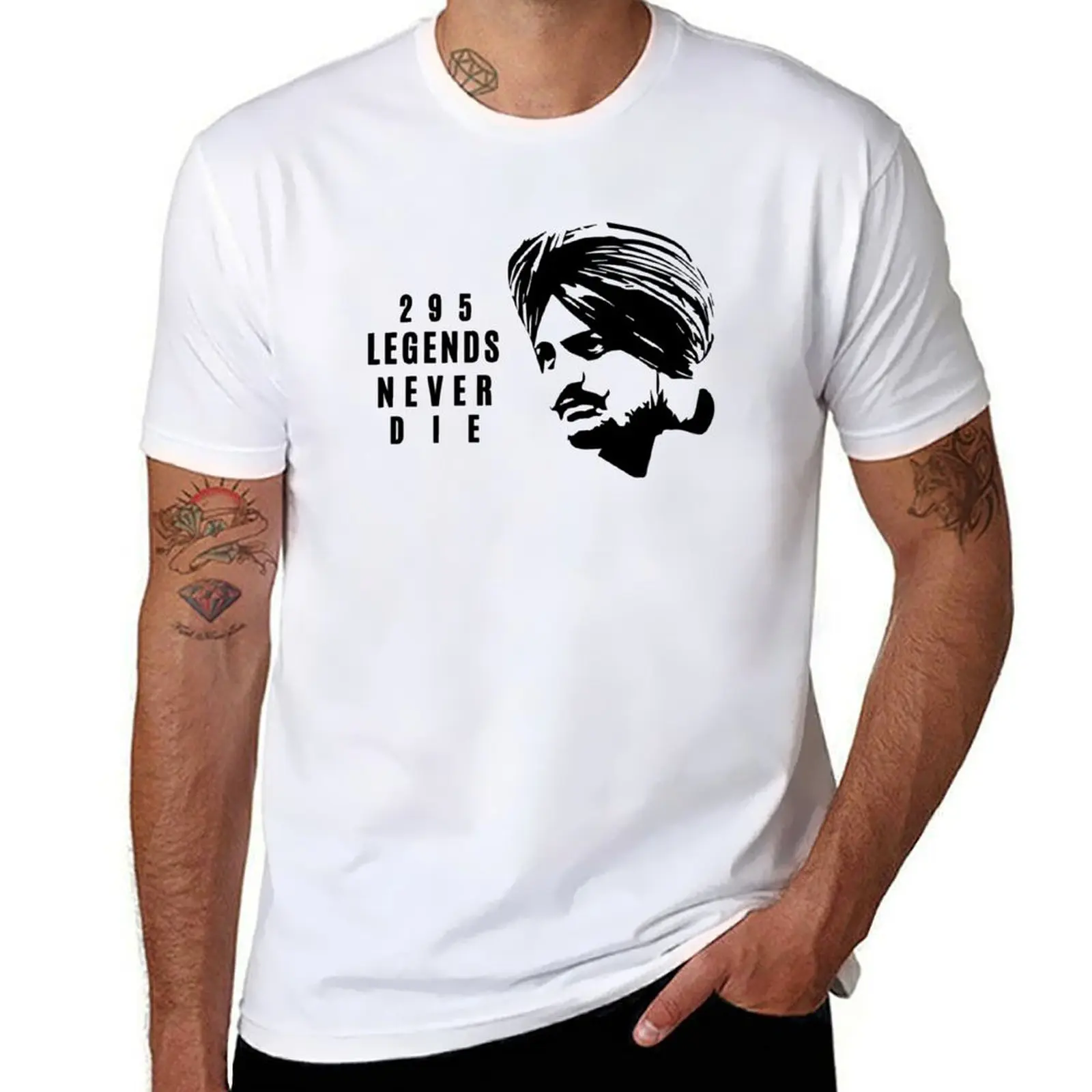 

Sidhu moose wala T-Shirt t shirts for man pack white t shirt man luxury T-Shirt