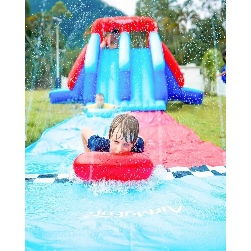 Iatable Bounce House with Double Slide, Kids & Adults Water Slides for Outdoor Fun
