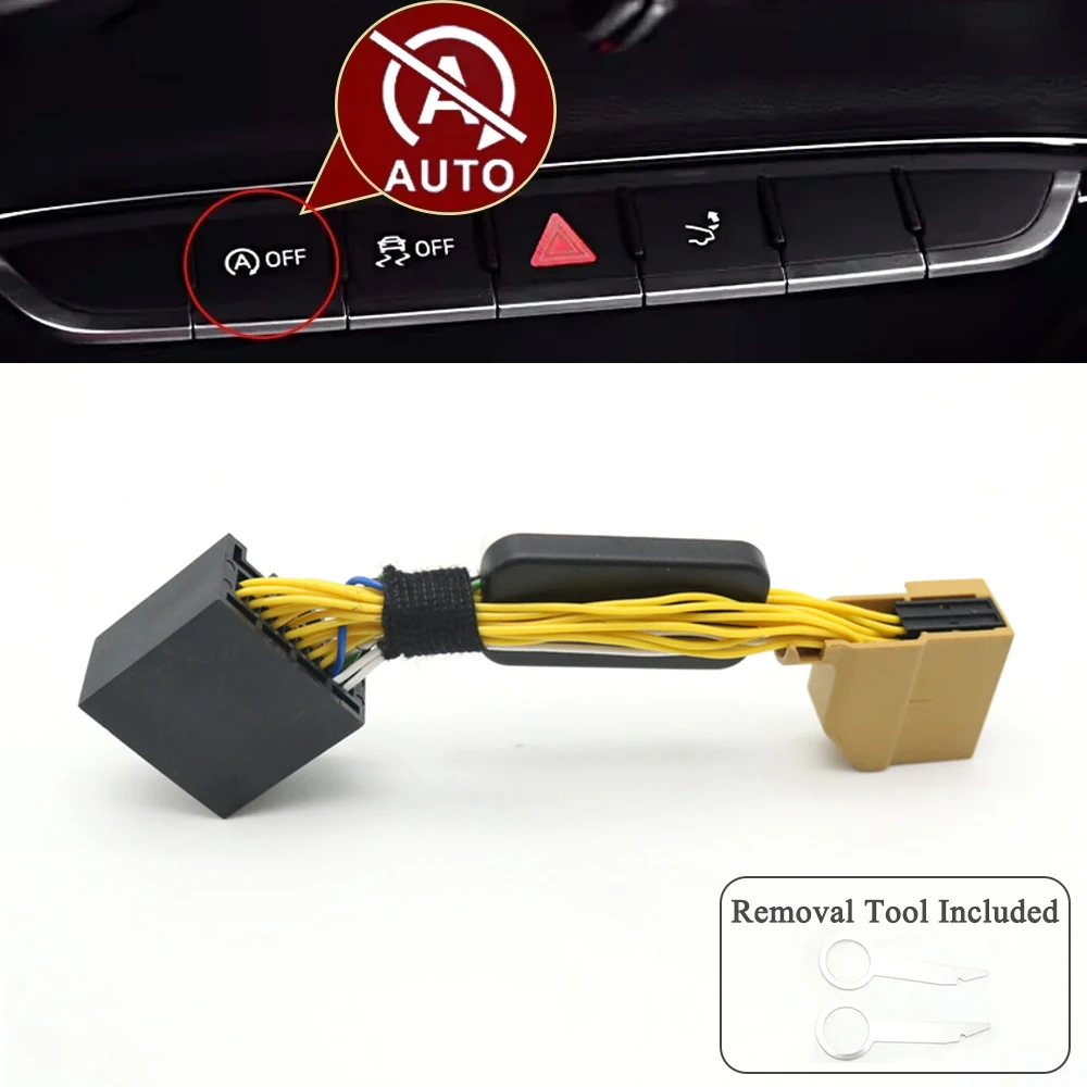 Auto Stop Start Eliminator Engine Off Closer Device Disable Canceller Delete Plug Cable For Audi TT TTS RS FV 8S 2015-2022
