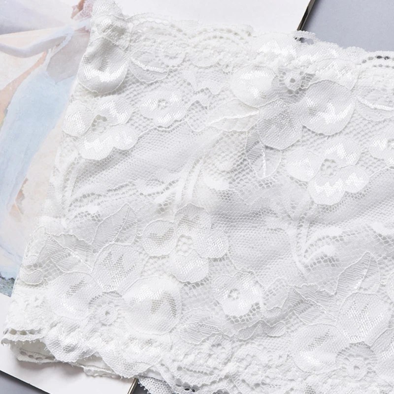 

Кружевной сексуальный эластичный топ-бюстье без бретелек для женщин, предотвращающий просвечивание