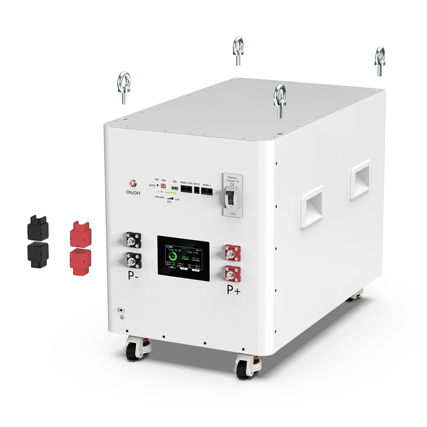 EVE MB56 Home Energy Storage Battery DIY Kit is suitable for assembling 16PCS 3.2V MB56 628AH battery cells