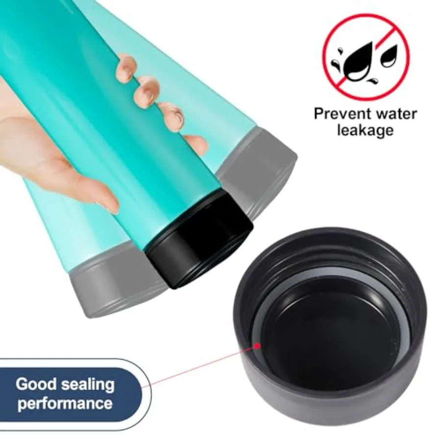 6 قطعة استبدال حشية السيليكون لزجاجات غطاء الوجه واسعة الفم 2 بوصة استبدال يا الدائري لغطاء 12 16 24 32 40 أونصة مع الملقط #6