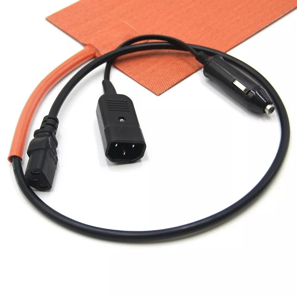 

Нагреватель для доставки пищевых продуктов, 12 В, нагревательный коврик, съемный шнур питания для доставки пищевых продуктов, многоцелевой нагрев, защита от перегрева