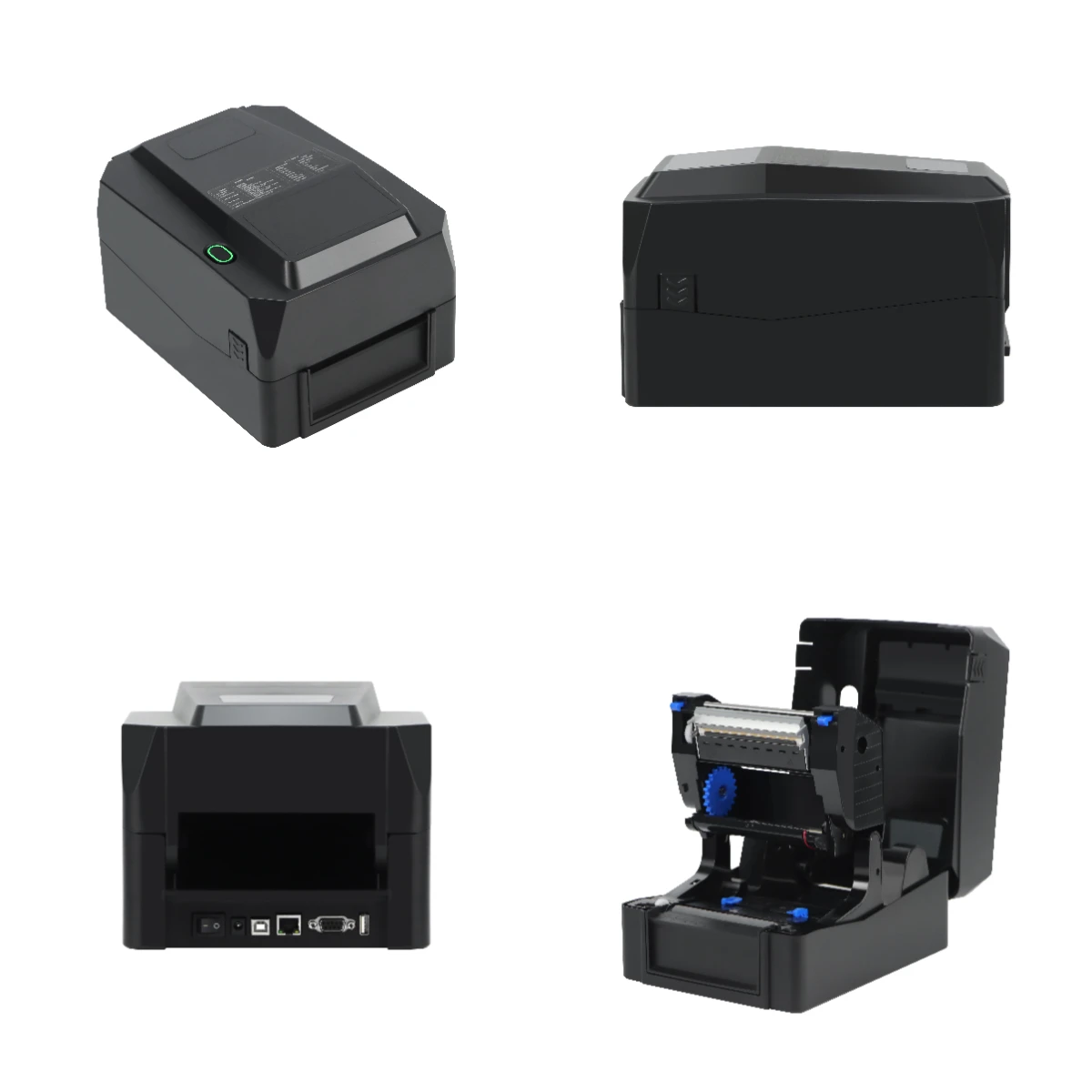

Desktop Thermal Transfer Label Printer USB & LAN Barcode Printer Clothing Wash Mark Price Tag Machine 120mm 300DPI