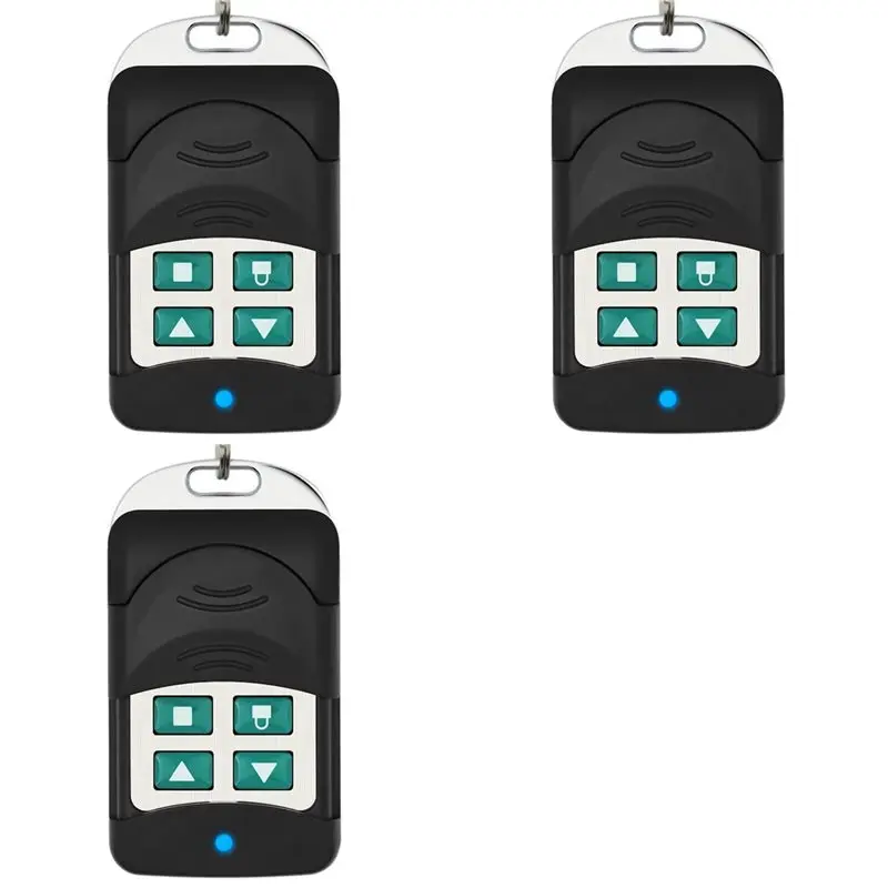 B67C 3X New Garage Door Rolling Code Super Metal Four-Button Copy Wireless Remote Control 433MHZ Copy Safety Protection