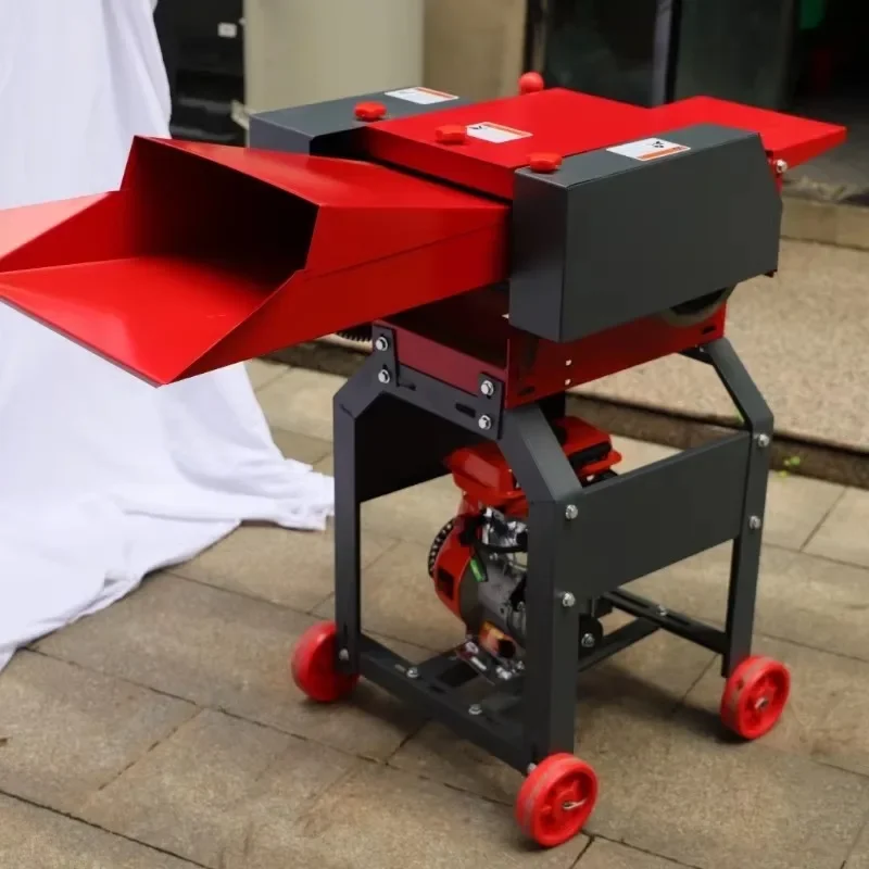2025 New Portable Feeding Grass Cutting Machine CE Certified Pasture Grass Chopper with Adjustable Cutting Length
