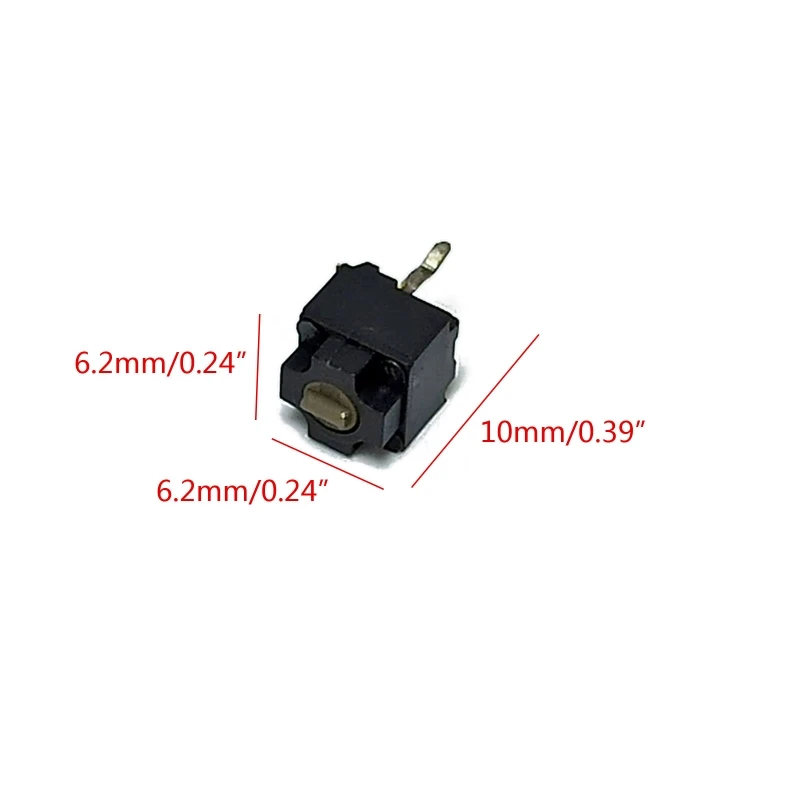 5 pçs/set quadrado mouse micro interruptor para Ie3.0 Rolo Io1.1 Ie4.0 Ratos 0,74N