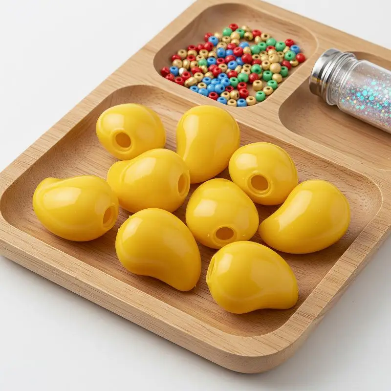1Pcs Color Changing Mango Peel DIY Empty Ball Skin Shapeable Squeeze Handmade Anti Stress Relief Fidget Toy Adult Play Supplies