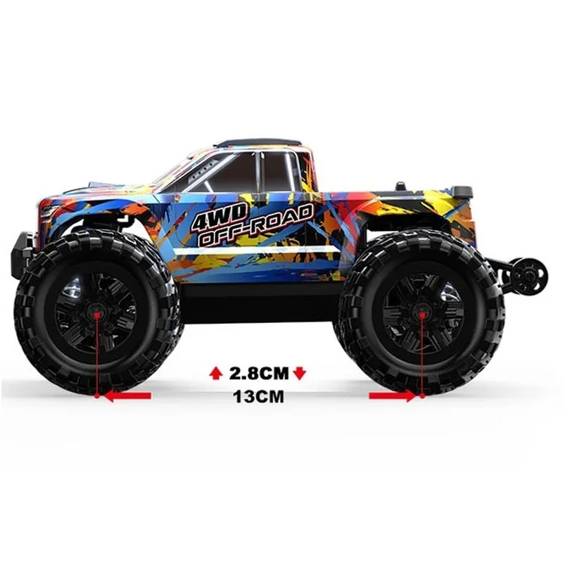 شاحنة أصلية 20208 Hyper Go بمقياس 1:20 رباعية الدفع عالية السرعة للطرق الوعرة مع محرك بدون فرش تصميم وحش صغير للتضاريس القصوى #2