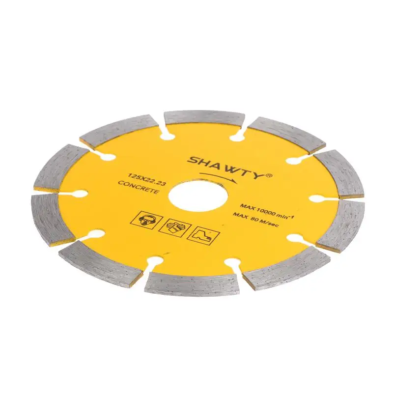 Yellow Sliver 125MM Diamond Disc Saw Blades Cutting Blade Disk For Angle Grinder Cutting Marble Ceramic Granite Concrete Wood